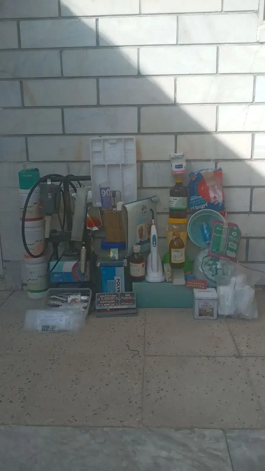 وسایل دندان سازی بصورت کلی فروخته میشود|پزشکی|زنجان, |دیوار