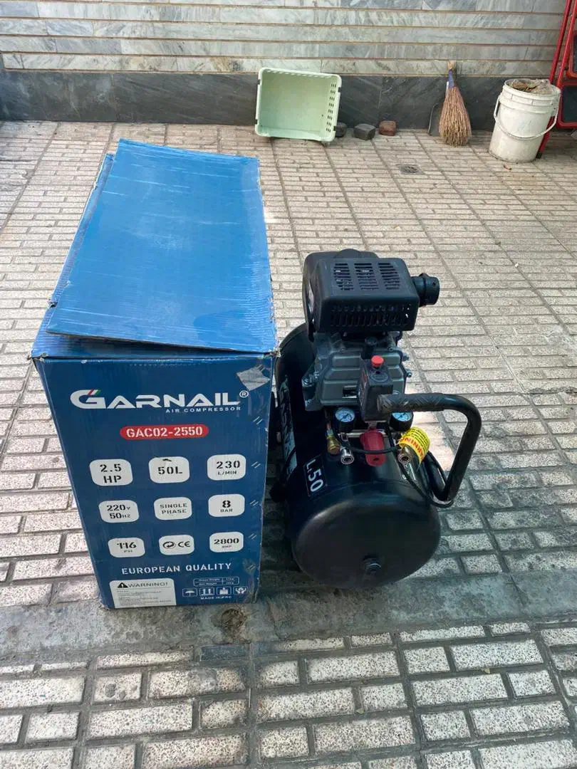 کمپرسور باد۵۰لیتری گارنی در حد|ابزارآلات|اسکو, |دیوار
