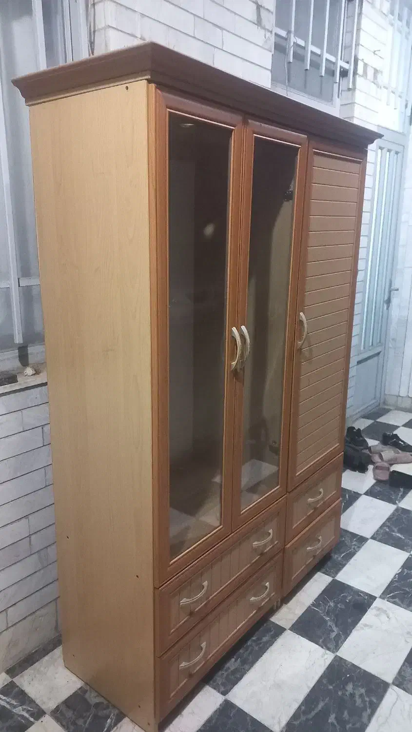 فروش کمد ویترینی|جاکفشی، کمد، دراور|گنبد کاووس, |دیوار