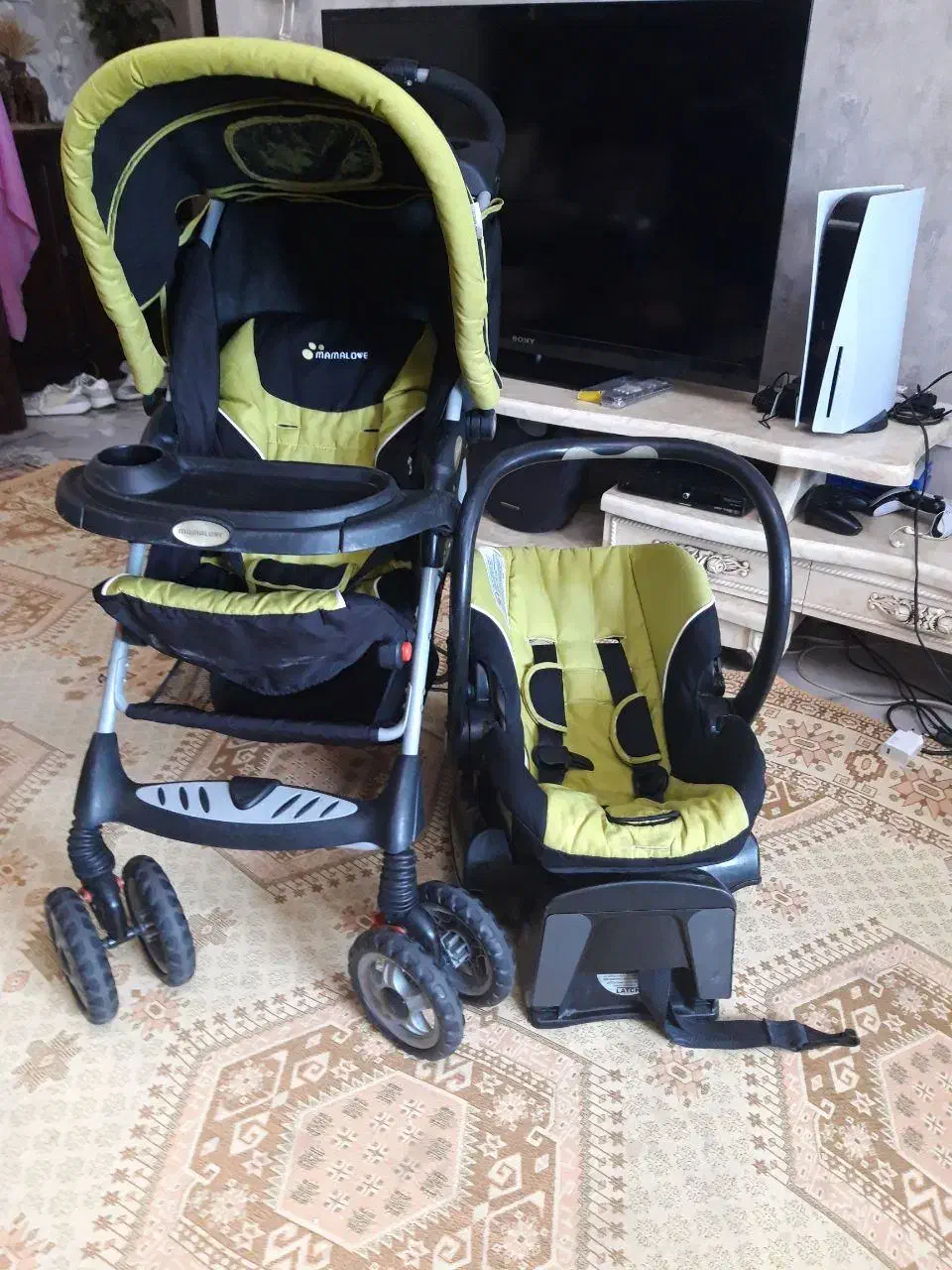 کالسکه اورجینال Bibi love|کالسکه و لوازم جانبی|محمدشهر, شهرک پیام (مهرالبرز)|دیوار