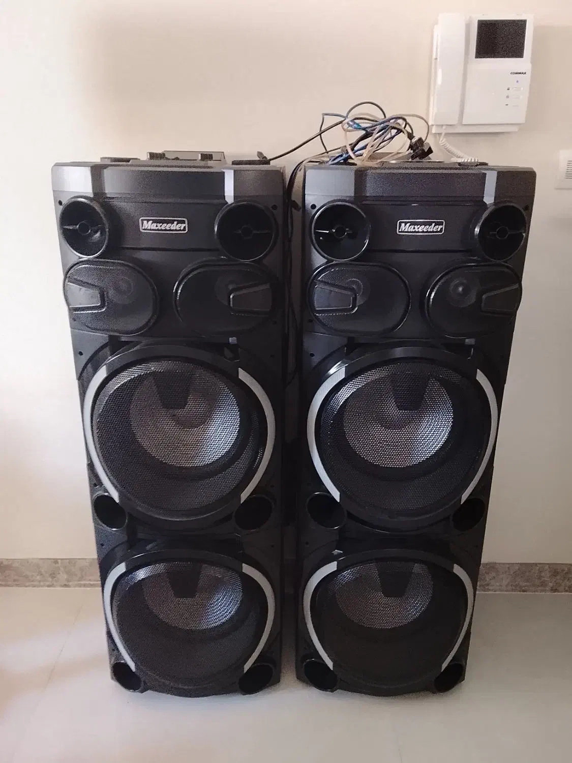 باند مکسیدر|سیستم صوتی خانگی|رودهن, |دیوار