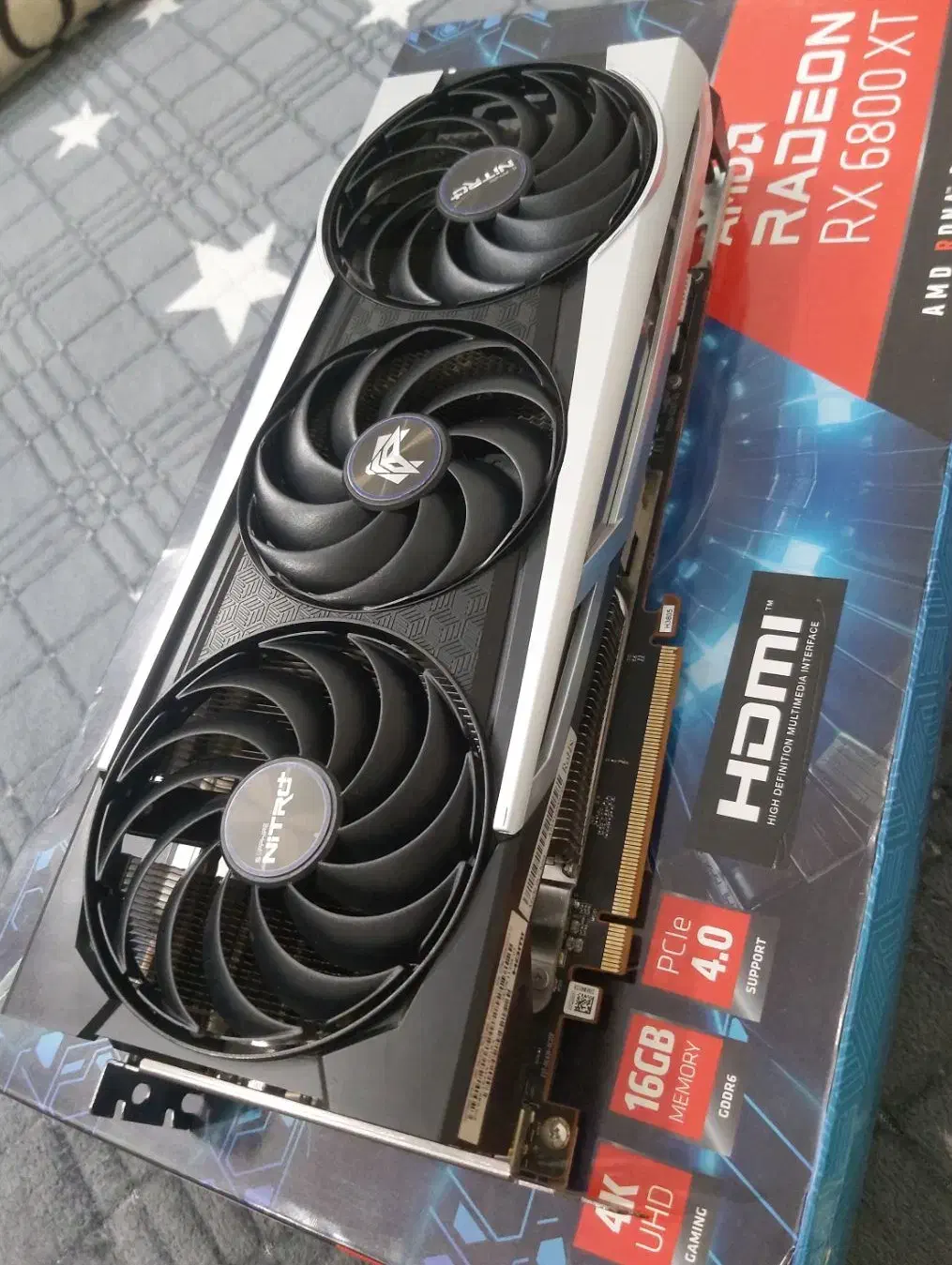 گرافیک RX 6800XT 16GB سافایر نیترو پلاس|قطعات و لوازم جانبی رایانه|تهران, شهرک ولیعصر جنوبی|دیوار