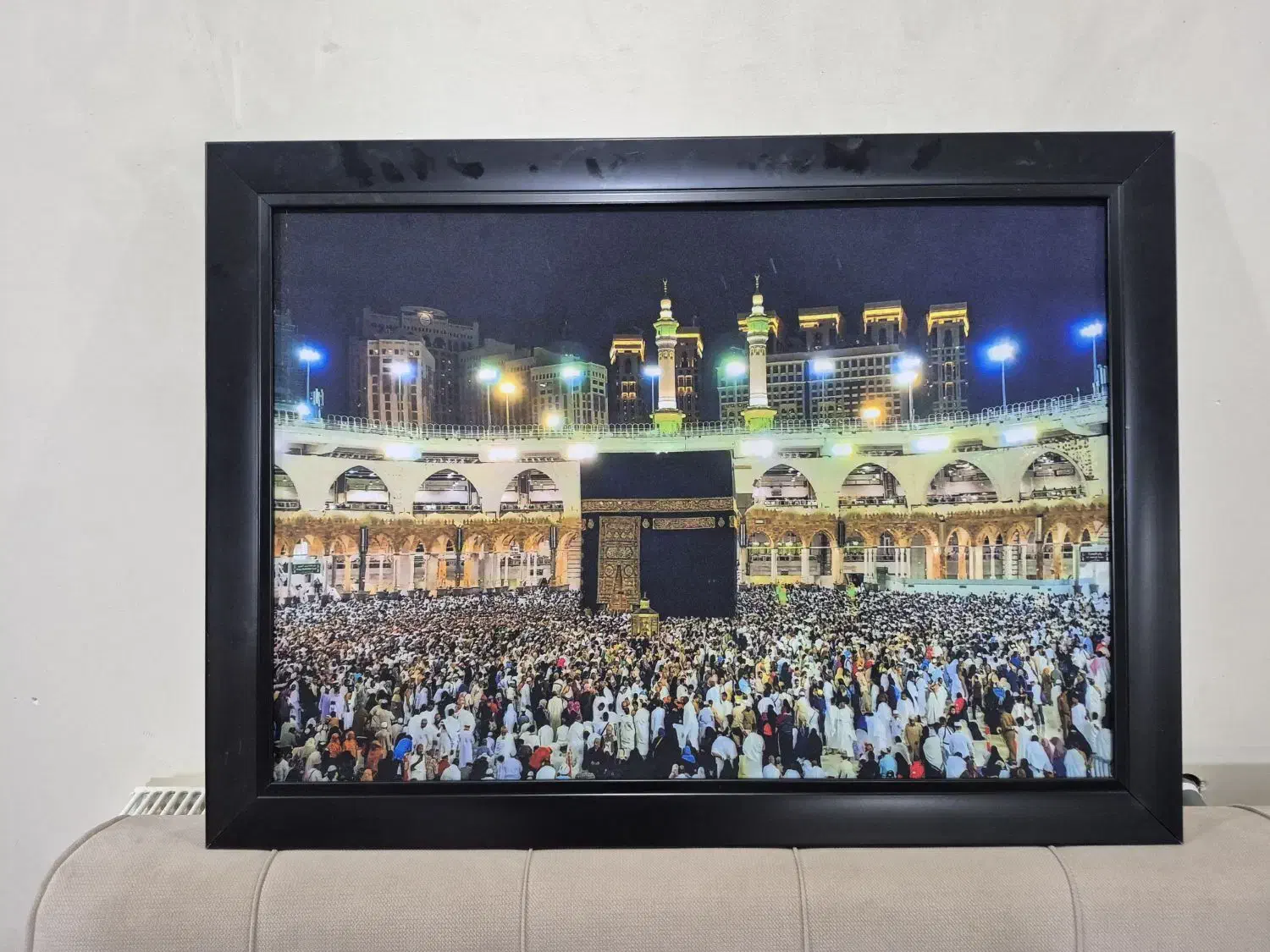 تابلو دیواری کعبه و مسجدالحرام|تابلو، نقاشی، عکس|مشهد, میعاد (شهرک غرب)|دیوار