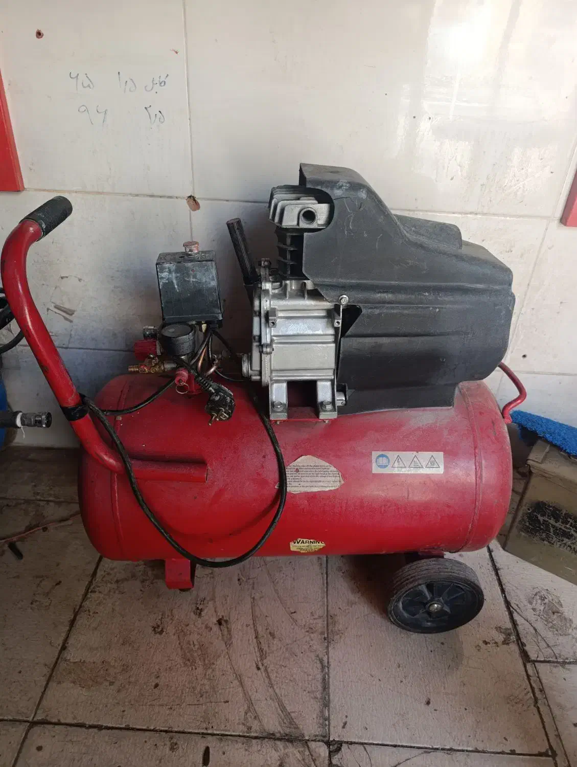 پمپ باد50لیتری|ابزارآلات|شیراز, شهرک قمشه|دیوار