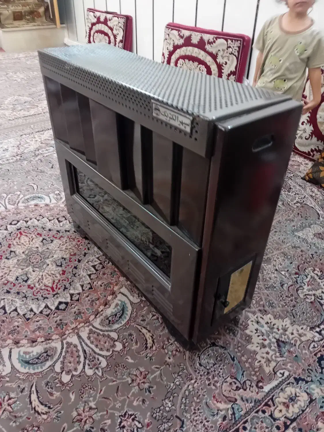 بخاری|بخاری، هیتر، شومینه|قم, چهل اختران|دیوار