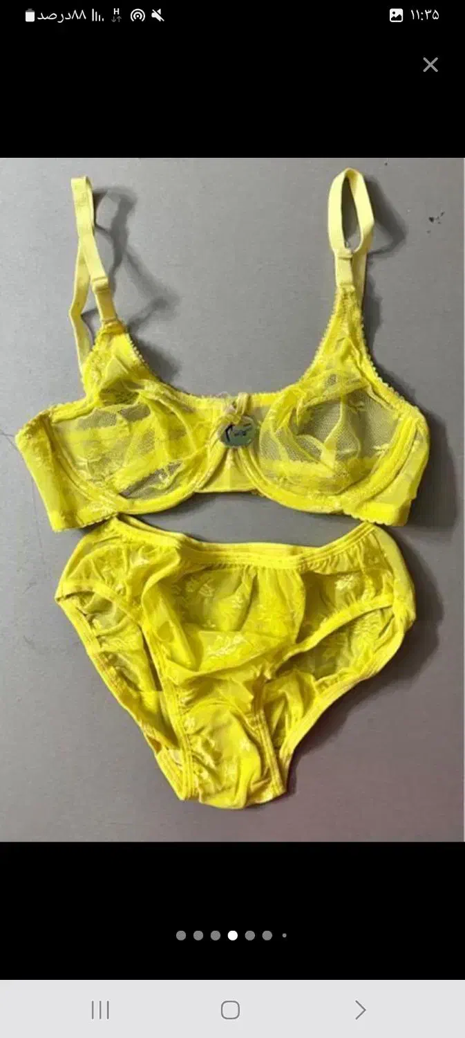 ست فانتزی توری فنردارسایز۷۰و۷۵|لباس|همدان, |دیوار