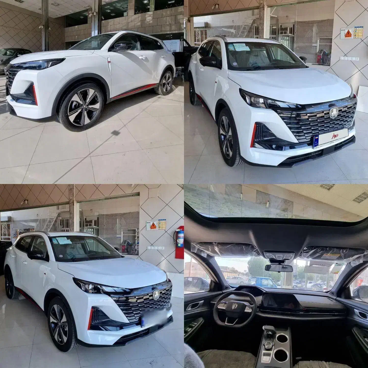 چانگانCs55 پلاس سفید|خودرو سواری و وانت|اهواز, کمپلو شمالی|دیوار