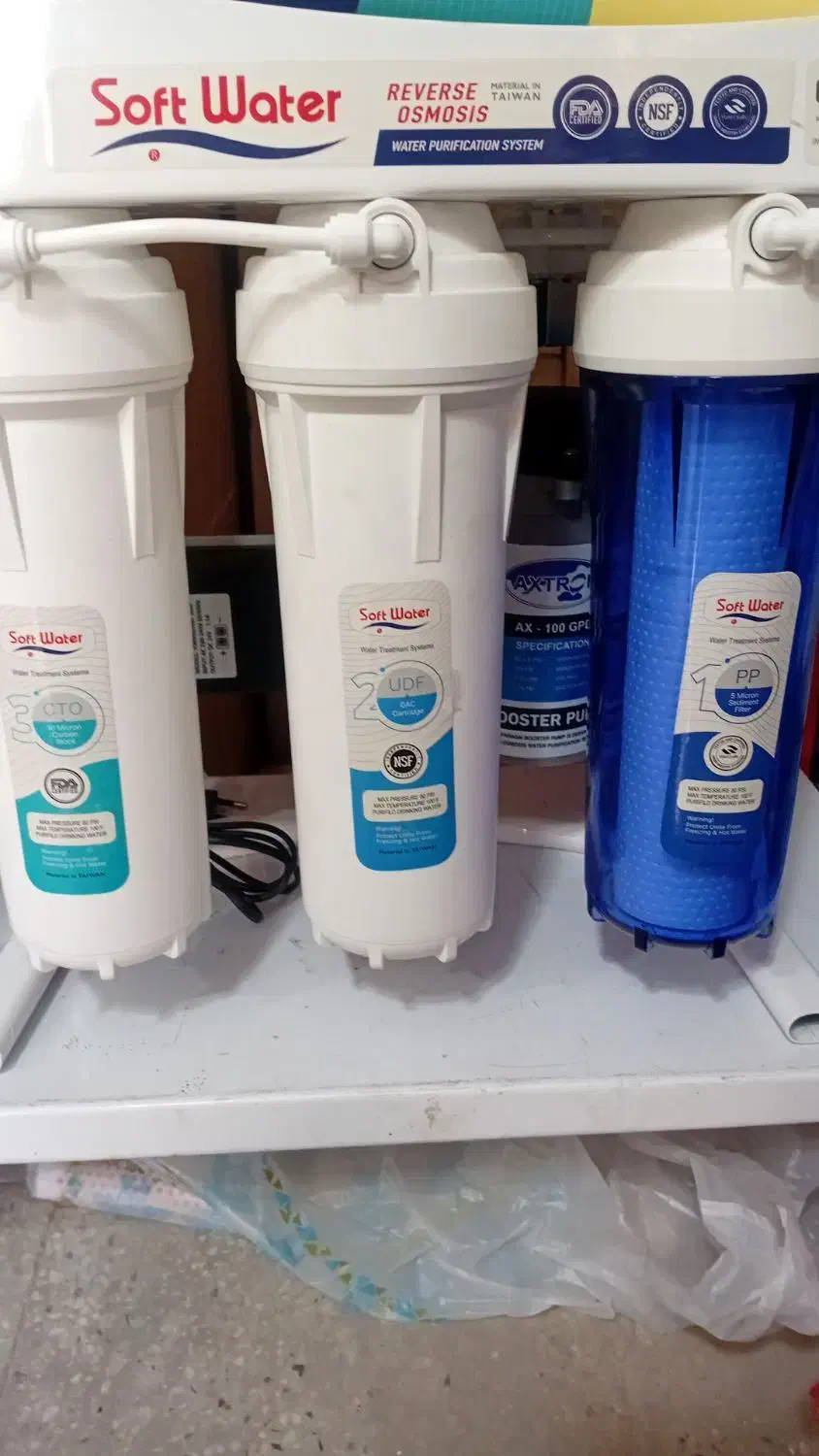 آب تصفیه کن خانگی ایرانی یک سال ضمانت|آبسردکن و تصفیه آب|بندر دیر, |دیوار