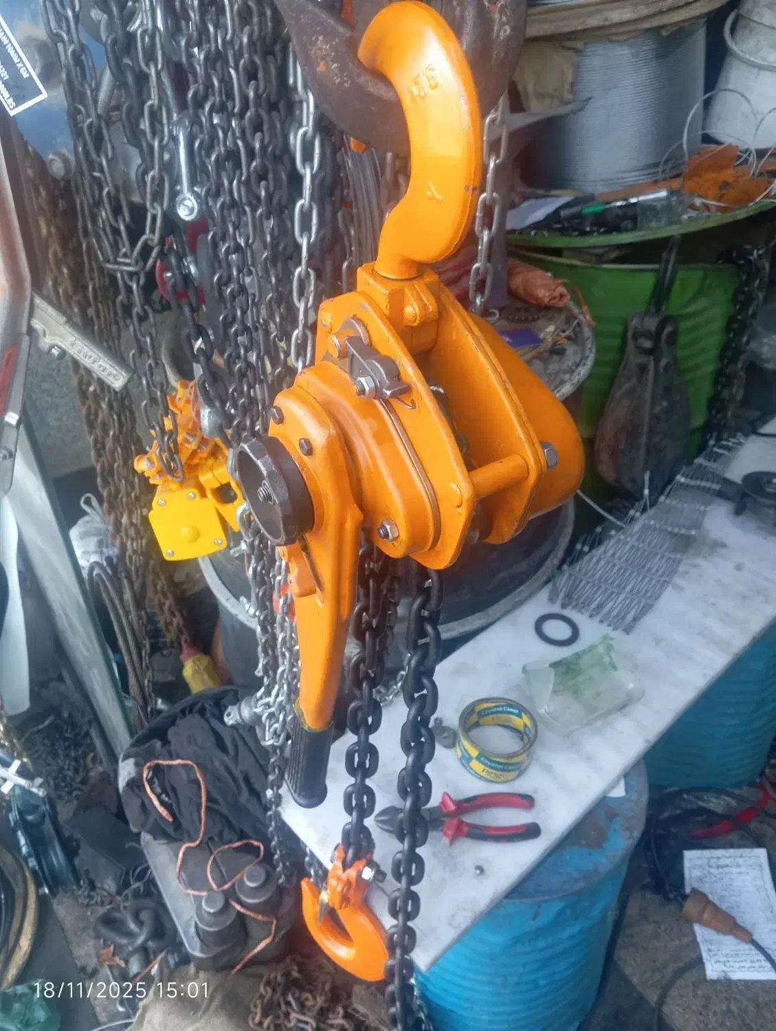 جرثقیل وپولیفت دستی|ابزارآلات|تهران, هلال احمر|دیوار