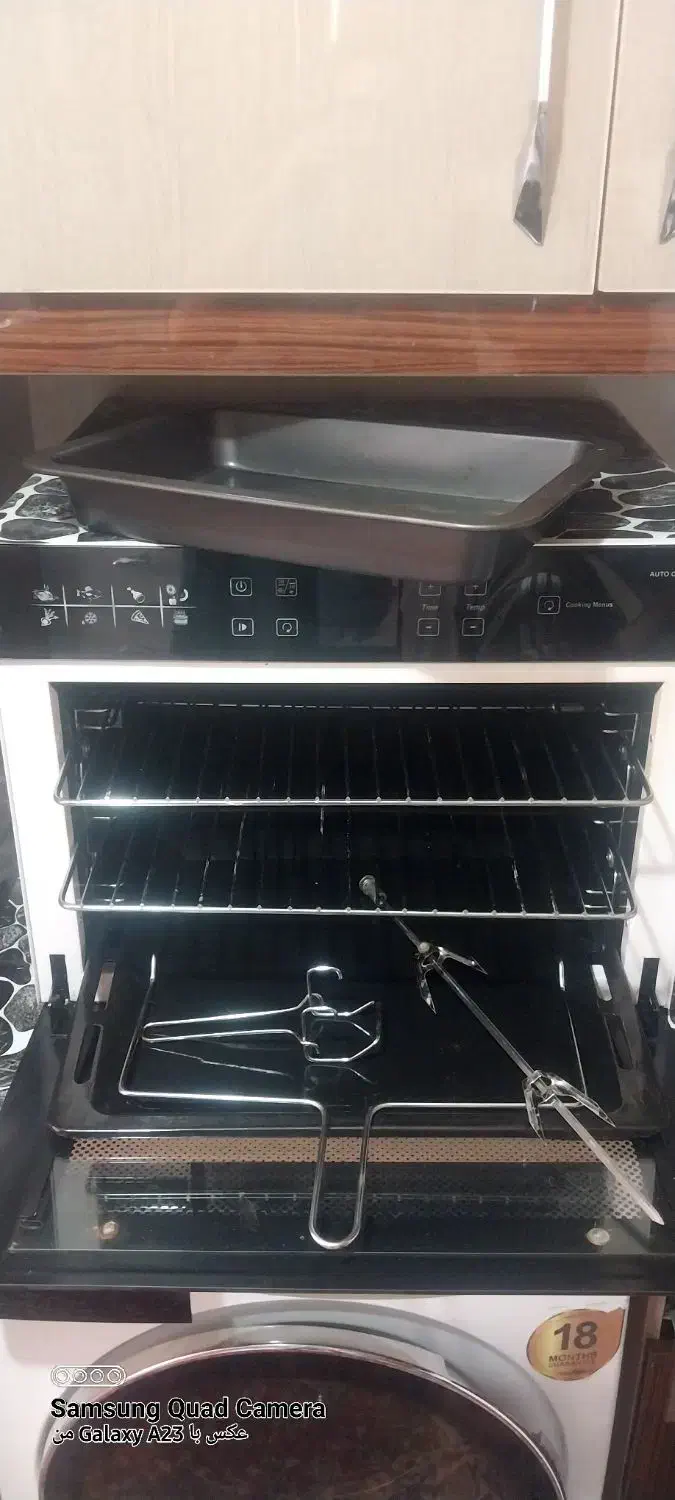 ماکرو فر مشکی|اجاق گاز و لوازم برقی پخت‌وپز|شاهین‌شهر, امام حسین|دیوار