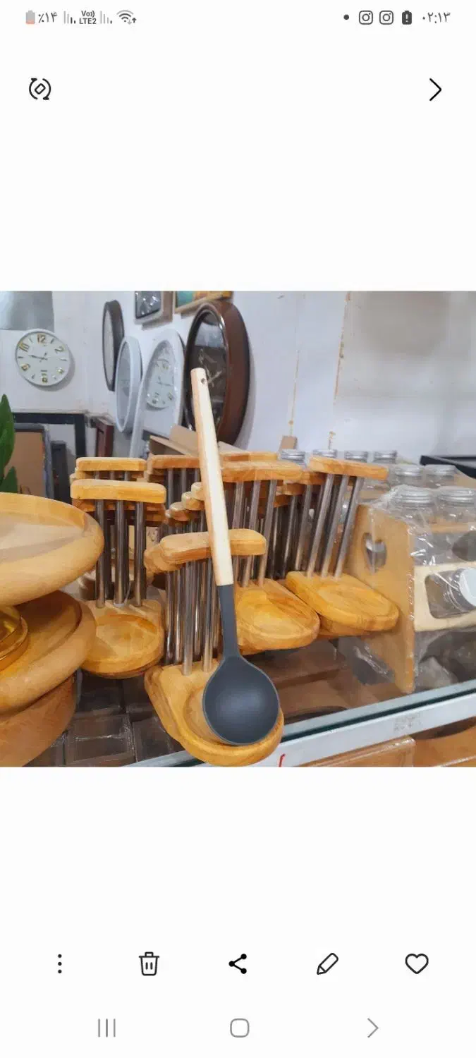 جا ملاقه ای کنار گازی چوبی اک|ظروف پخت‌وپز|قم, شهرک فاطمیه|دیوار