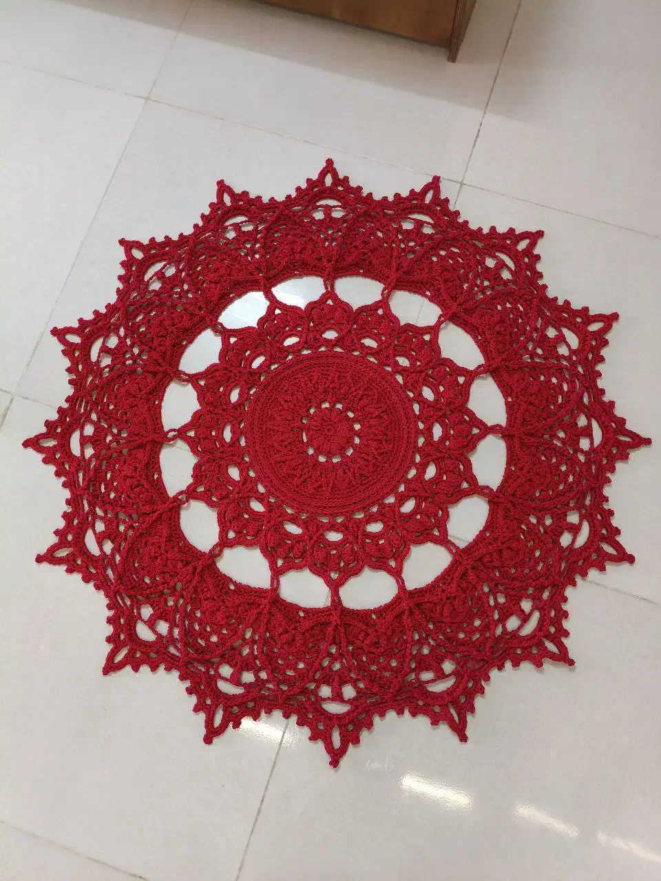 فرشینه مکرومه|فرش|اصفهان, بهارستان|دیوار