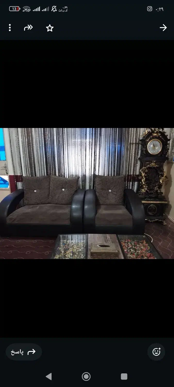 مبل 4نفره|مبلمان خانگی و میز عسلی|اهواز, شهرک رزمندگان|دیوار