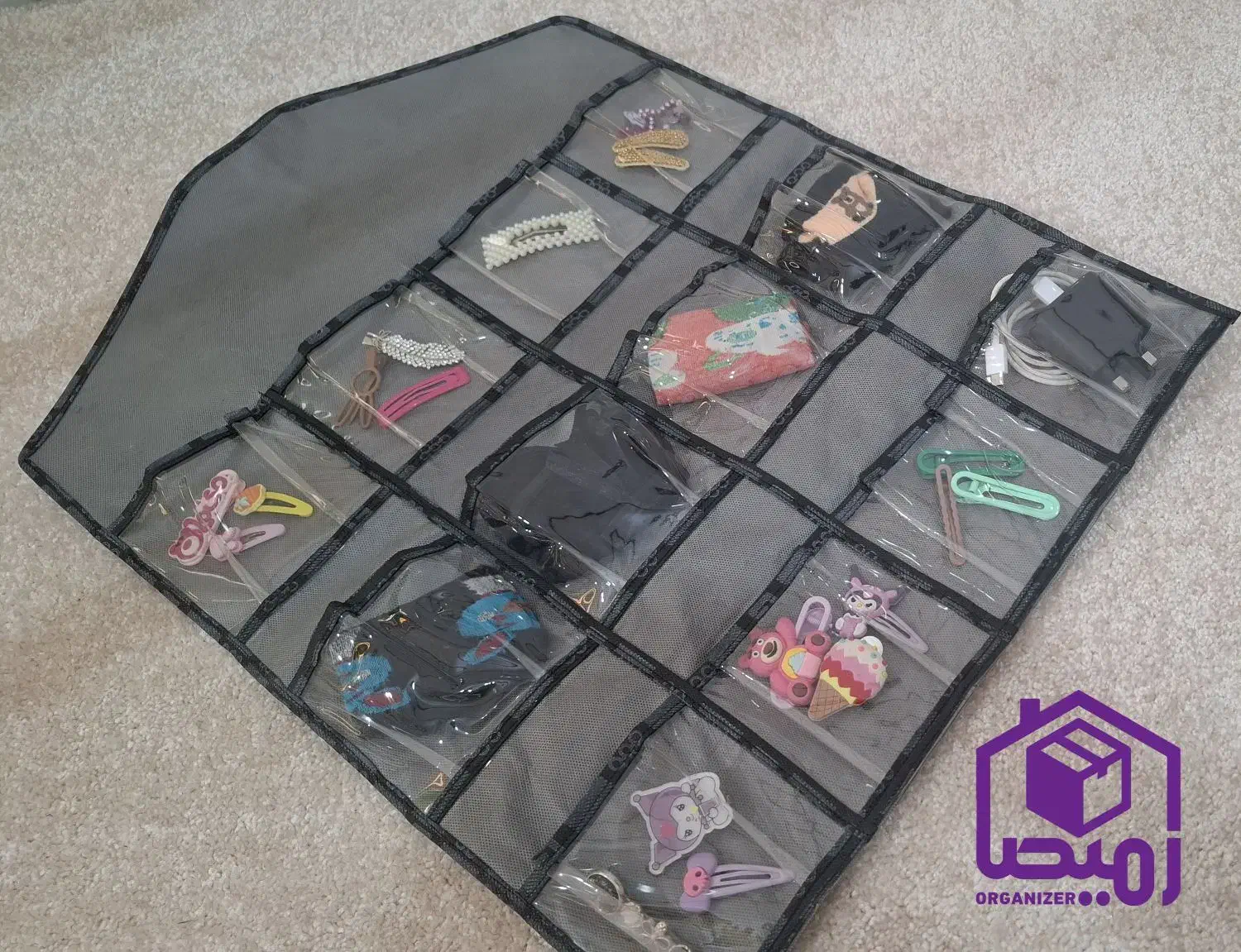 آویز جاجورابی 12 خانه ای|لوازم التحریر|بندر کنگان, |دیوار