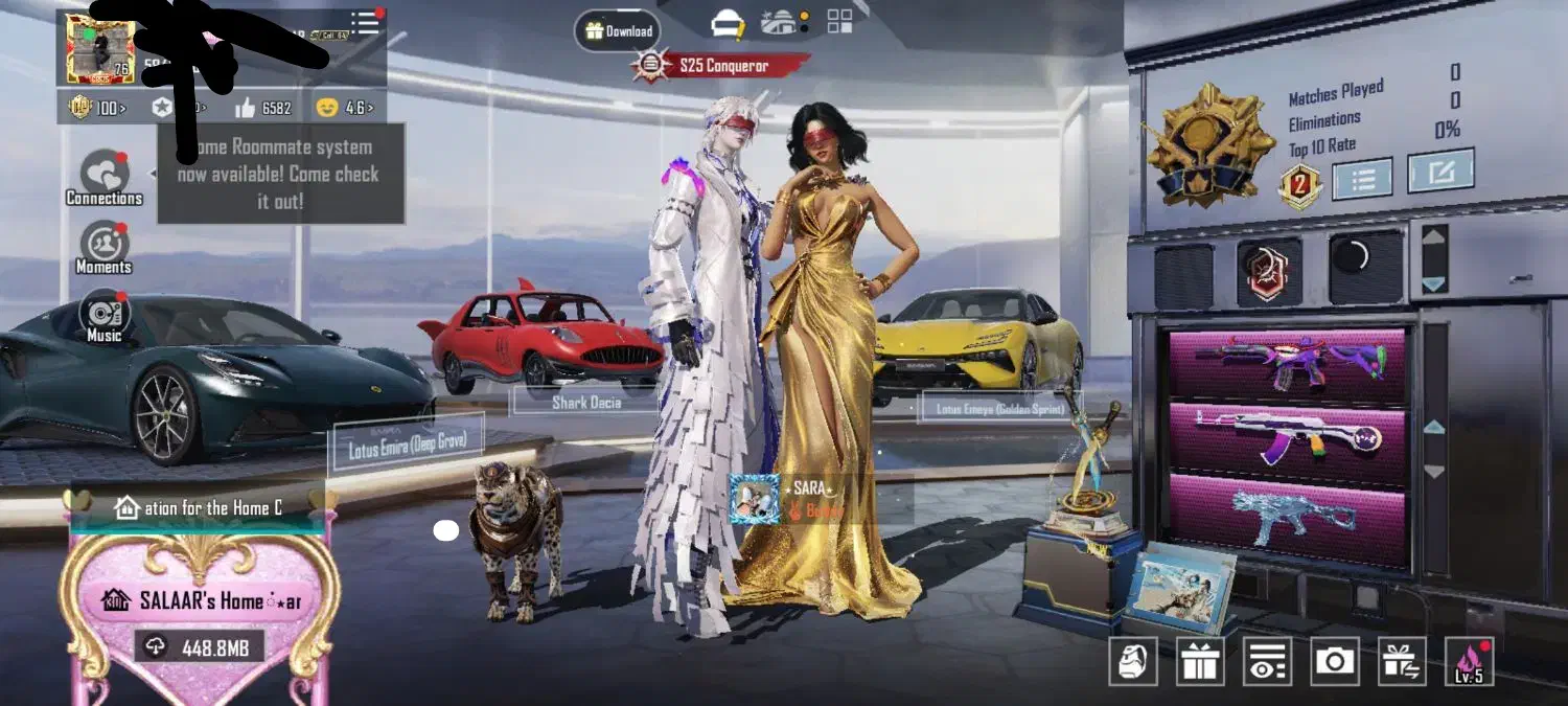 اکانت پابجی فروشی|کنسول، بازی ویدئویی و آنلاین|مشکین‌دشت, |دیوار