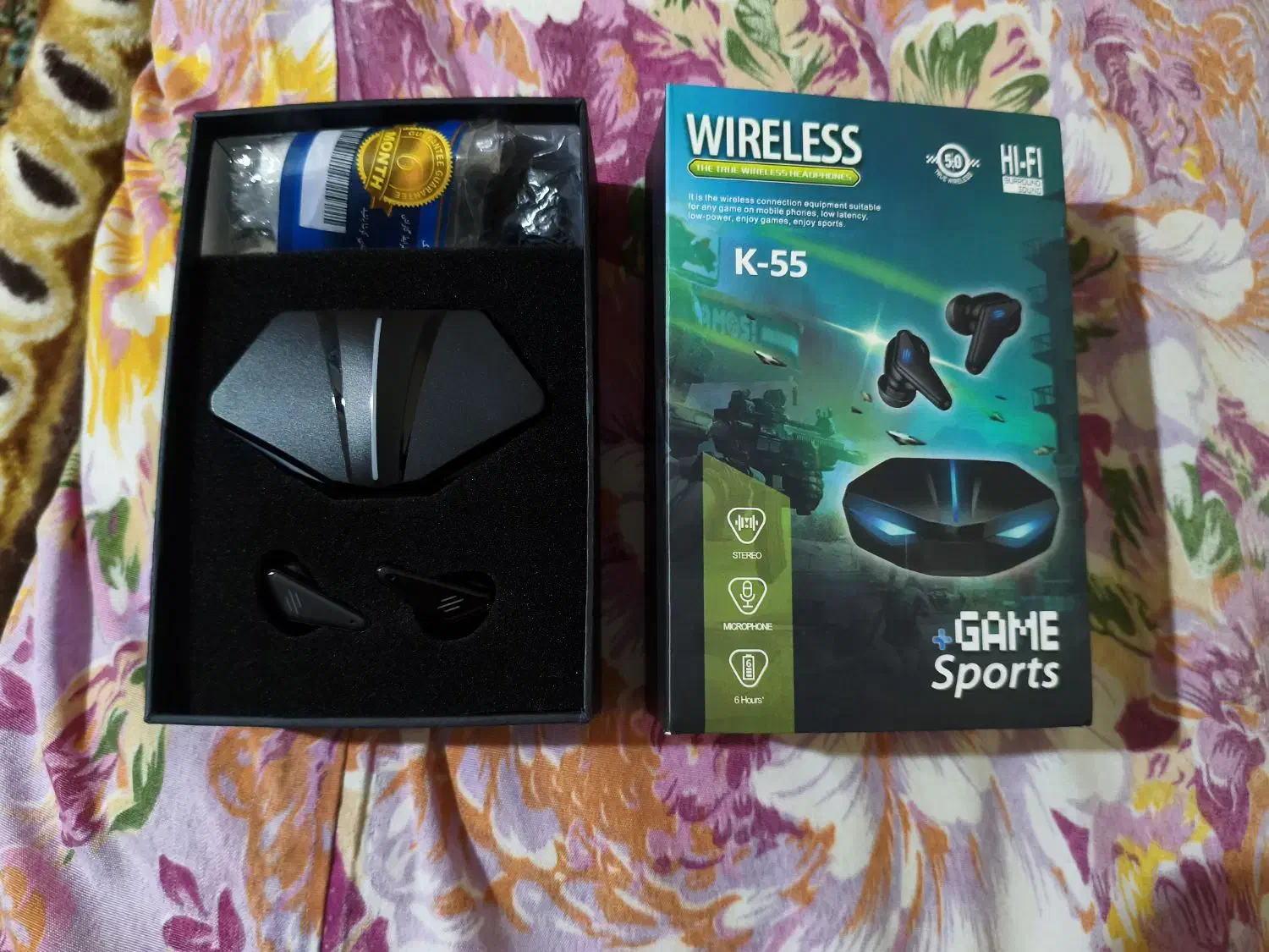 هندزفری بلوتوثی K55|لوازم جانبی موبایل و تبلت|کرمانشاه, |دیوار