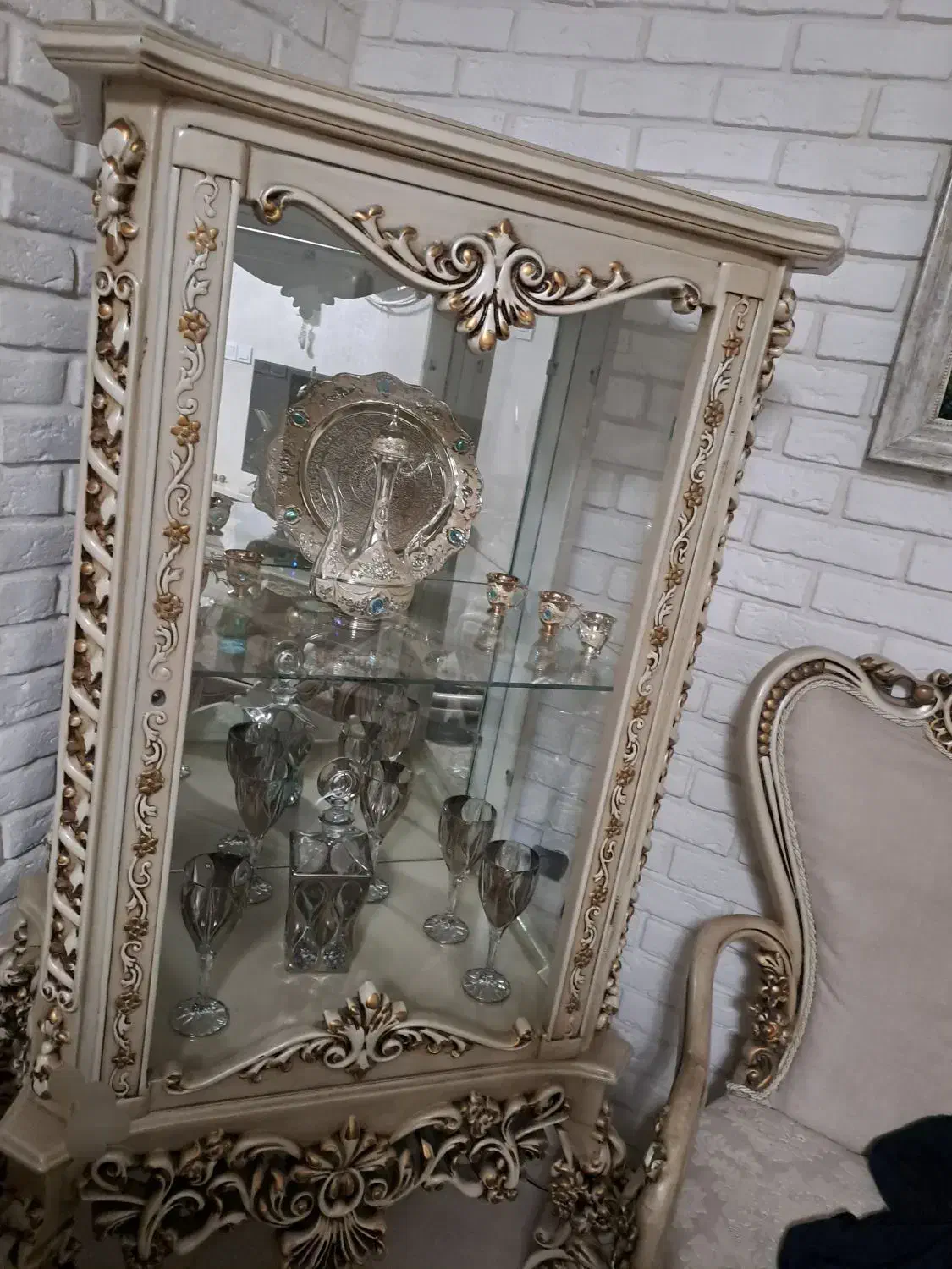 مینی بوفه مناسب جهیزیه|بوفه، ویترین، کنسول|فردیس, منظریه|دیوار