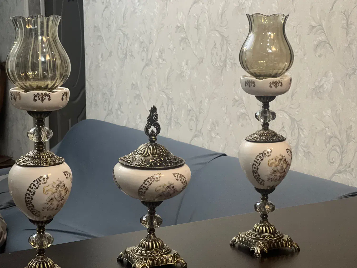 شمعدان با‌کاپ وسط|صنایع دستی و سایر لوازم تزئینی|تهران, علم و صنعت|دیوار