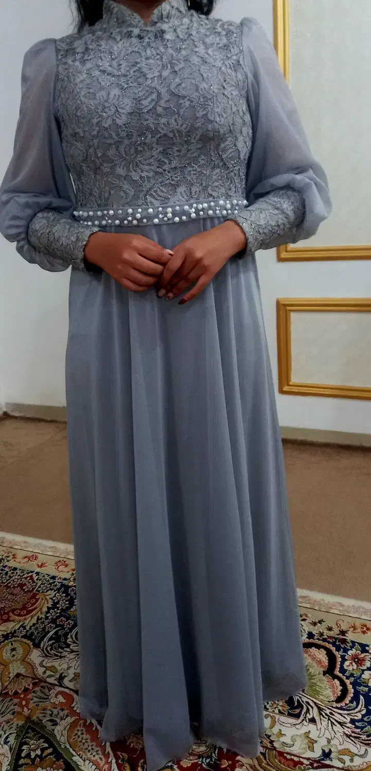 حراج لباس مجلسی هودی شال پارچه مجلسی|لباس|ایلام, |دیوار