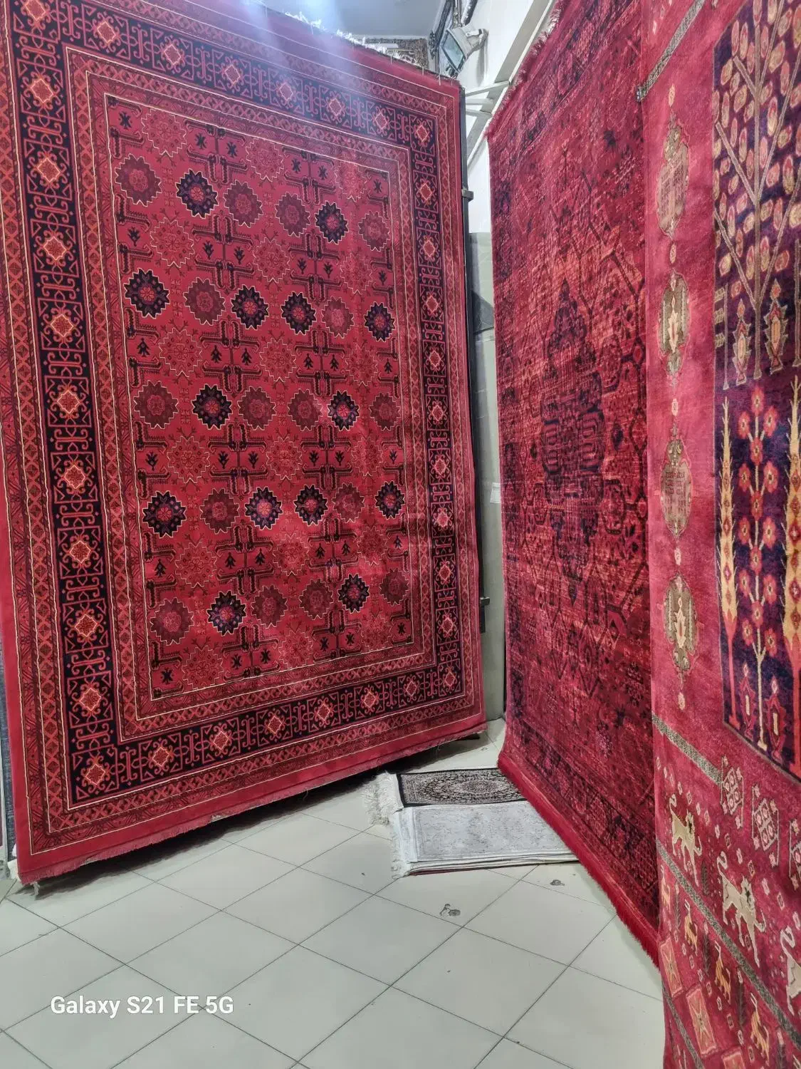 فرش ۶متری۷۰۰شانه طرح بلوچ لاکی|فرش|کرج, آق تپه|دیوار