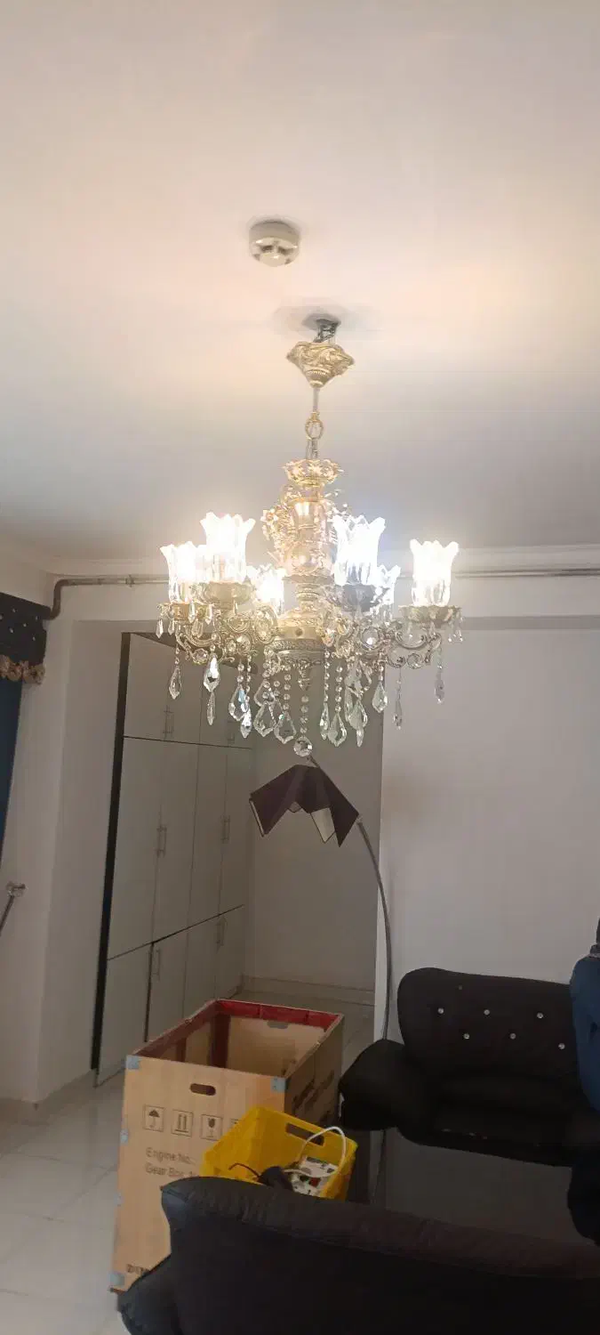 لوستر برنز اصلی|لوستر و چراغ آویز|سهند, |دیوار