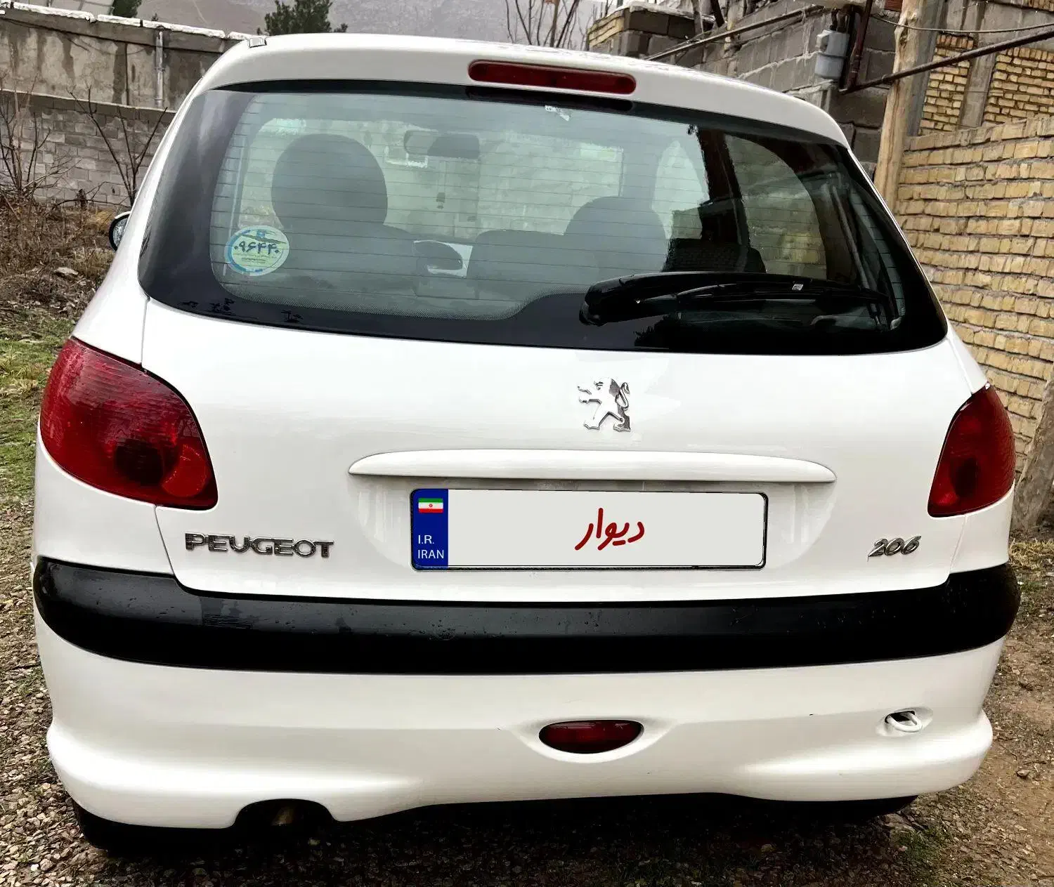 پژو206 tu3|خودرو سواری و وانت|بجنورد, |دیوار