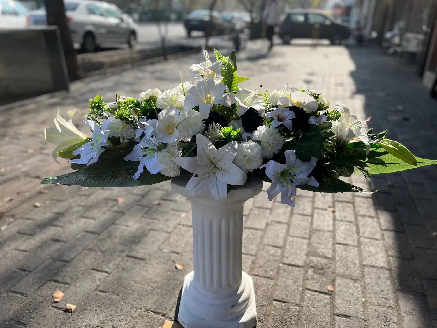 سبد ختم مصنوعی|گل مصنوعی|تبریز, |دیوار