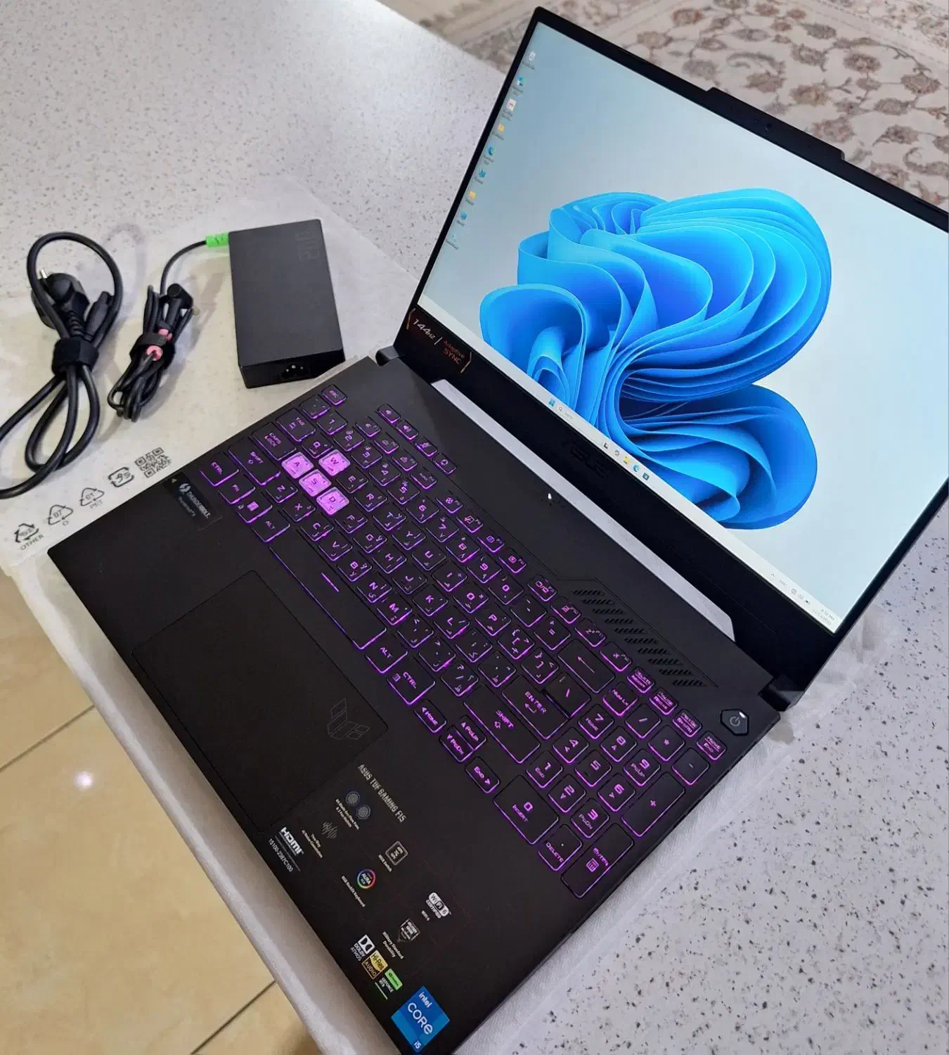 لپ تاپ ایسوس Tuf fx507zc4|رایانه همراه|کرج, گلشهر|دیوار