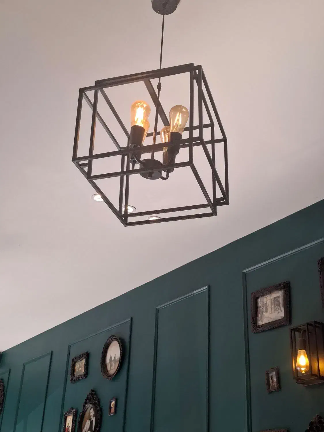 لوستر فلزی|لوستر و چراغ آویز|قزوین, |دیوار