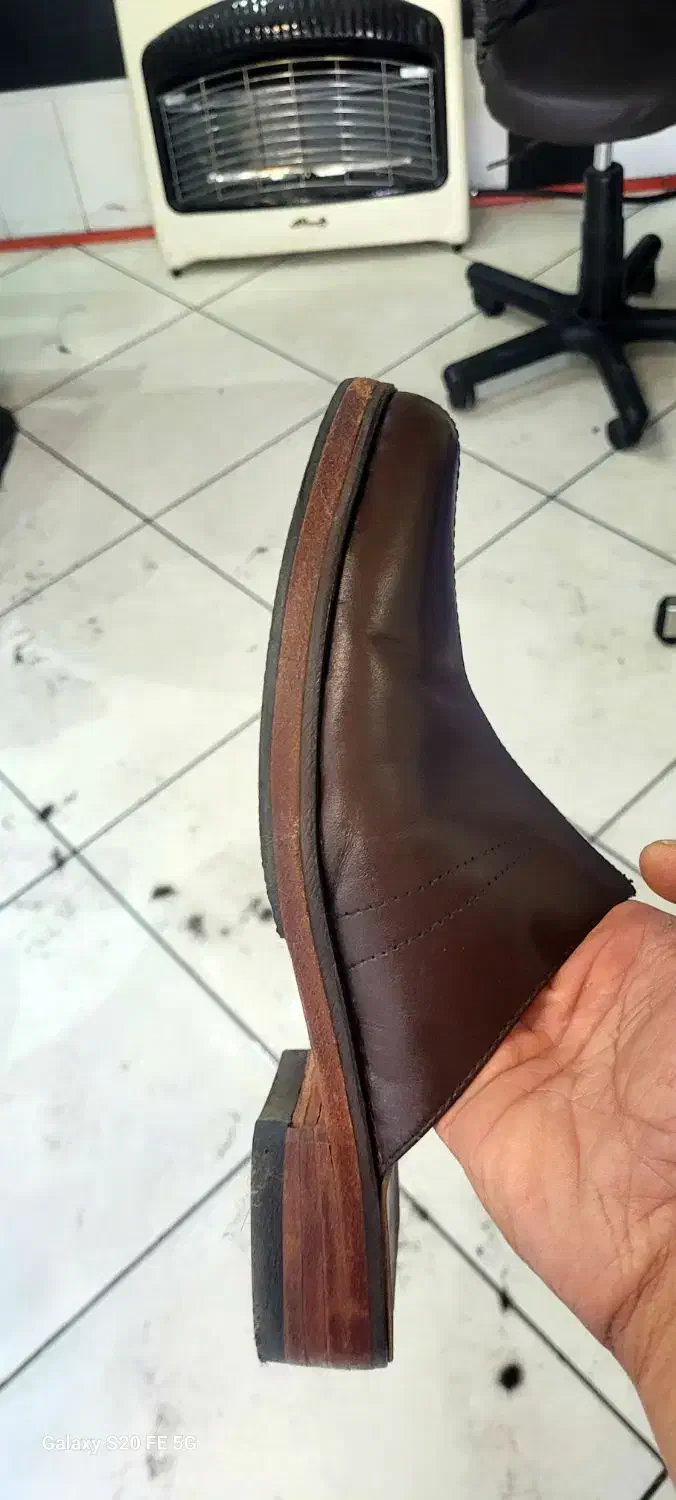 دمپایی آخوندی تمام چرم|کیف، کفش، کمربند|ارومیه, |دیوار