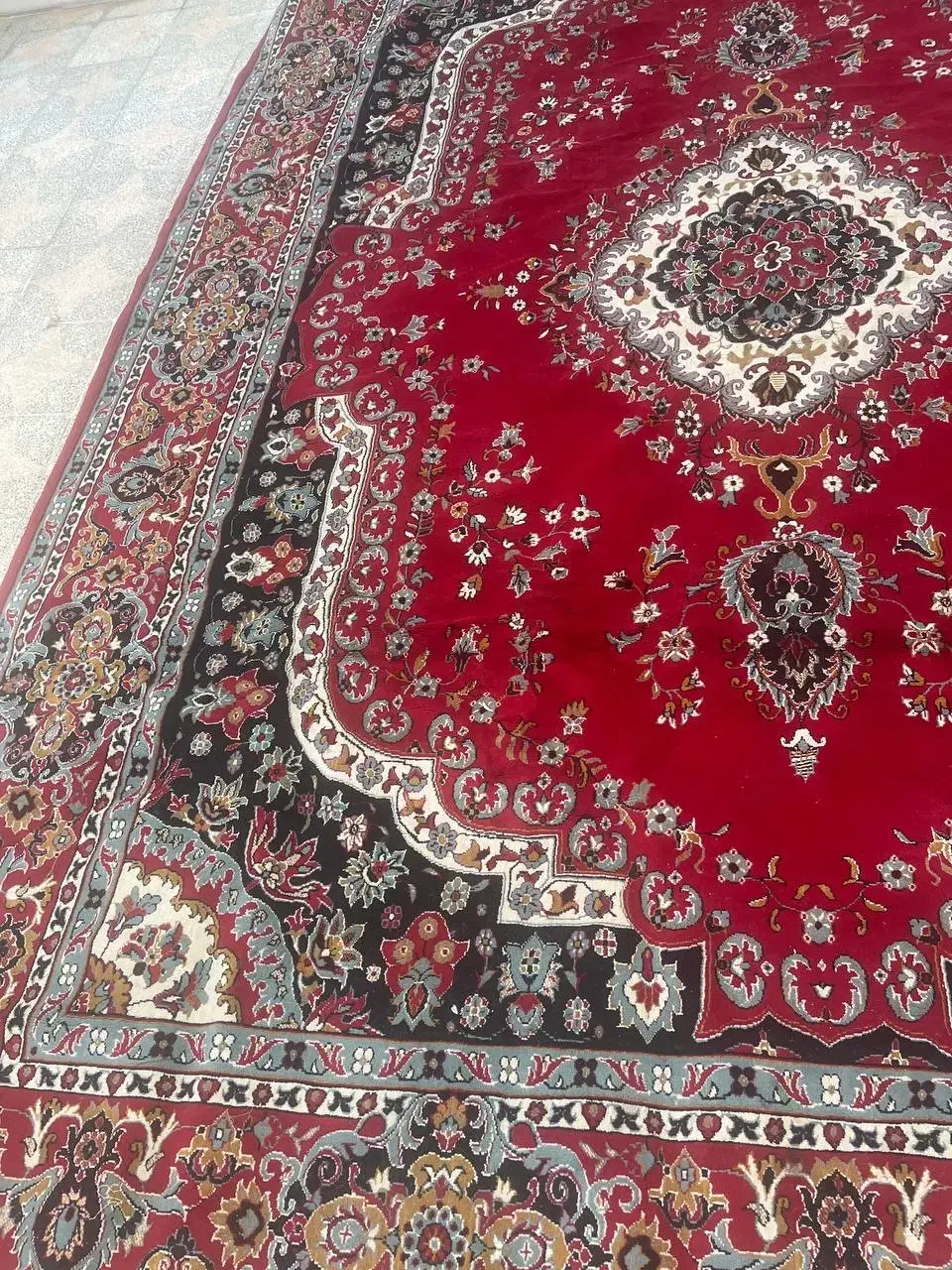 فرش ۱۲ متری لاکی دو تخته|فرش|قزوین, |دیوار