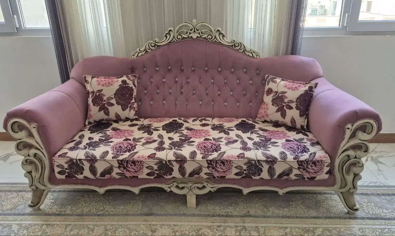 مبل کلاسیک۷نفره اسلامشهر|مبلمان خانگی و میز عسلی|اسلامشهر, شهرک محمدیه|دیوار