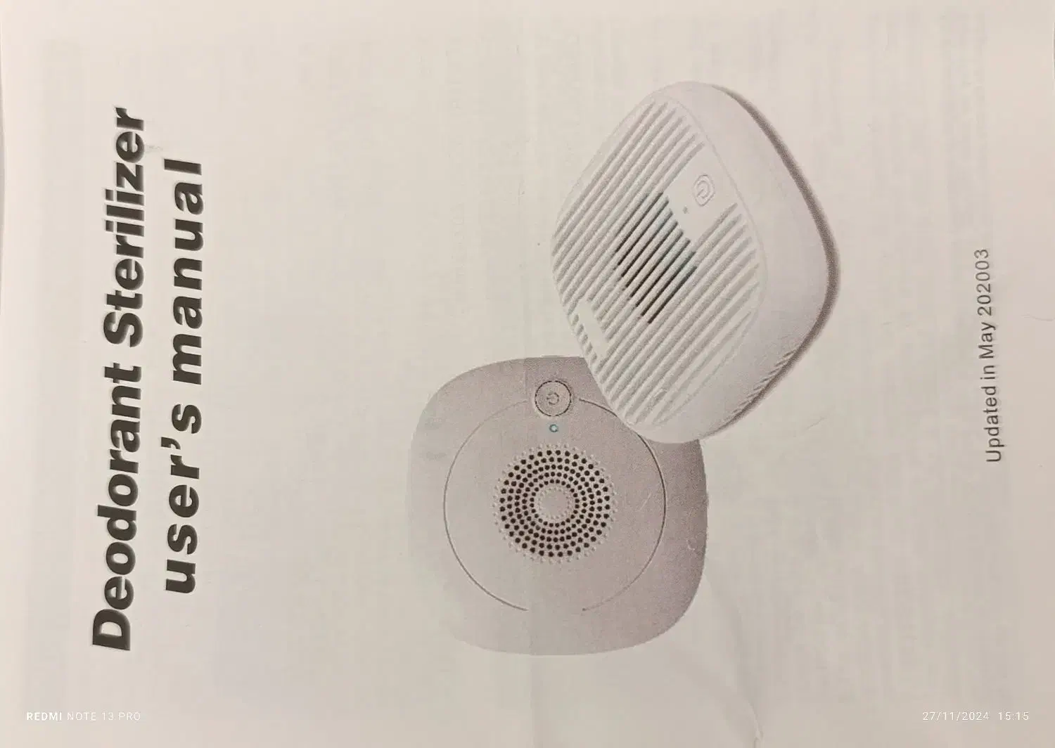 دستگاه تصفیه و ضدعفونی کننده هوا|پنکه و تصفیه‌کنندهٔ هوا|کرمان, |دیوار