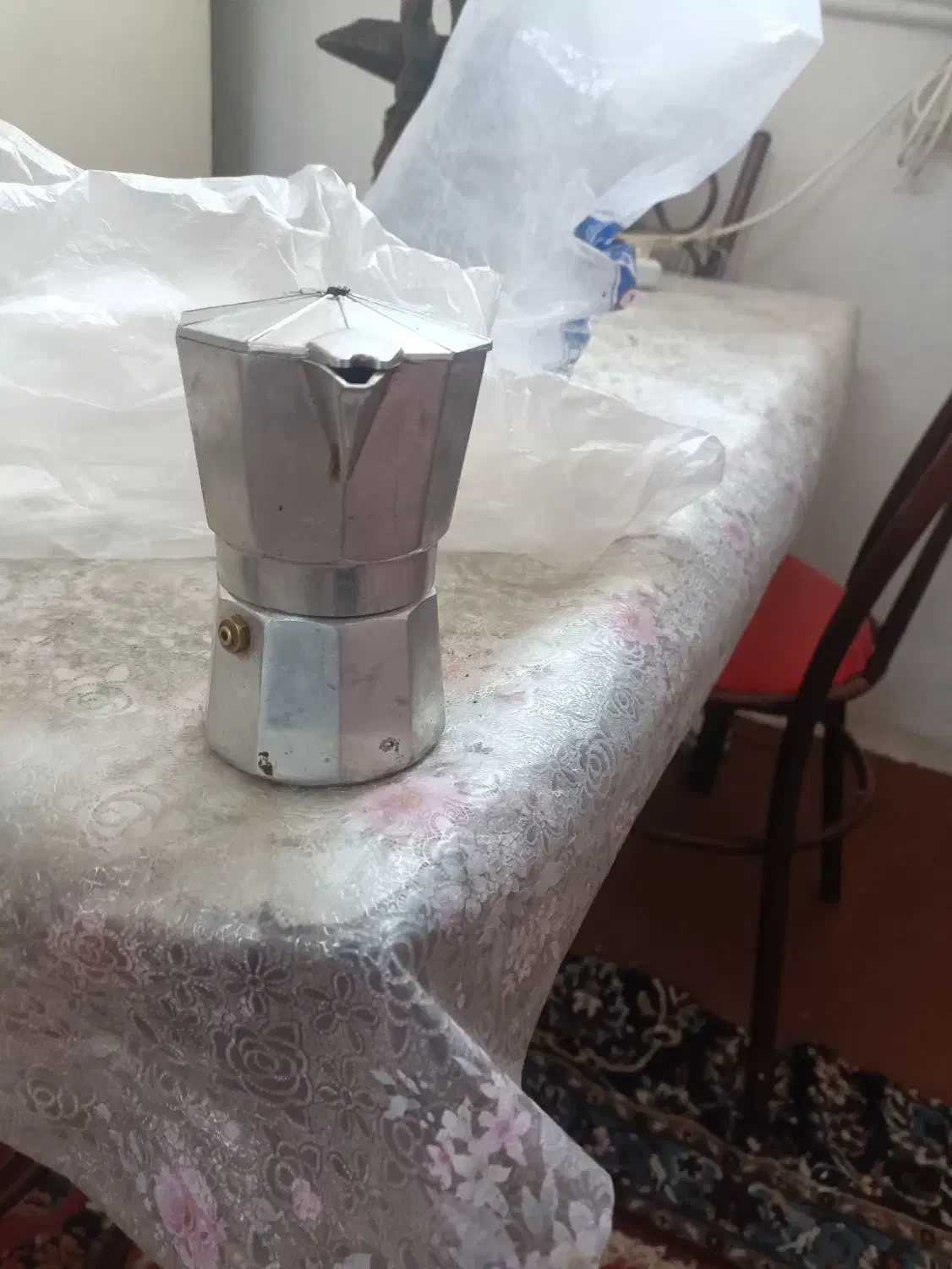 قهوه جوش|قوری، کتری، قهوهساز دستی|نیشابور, گنبد سبز|دیوار