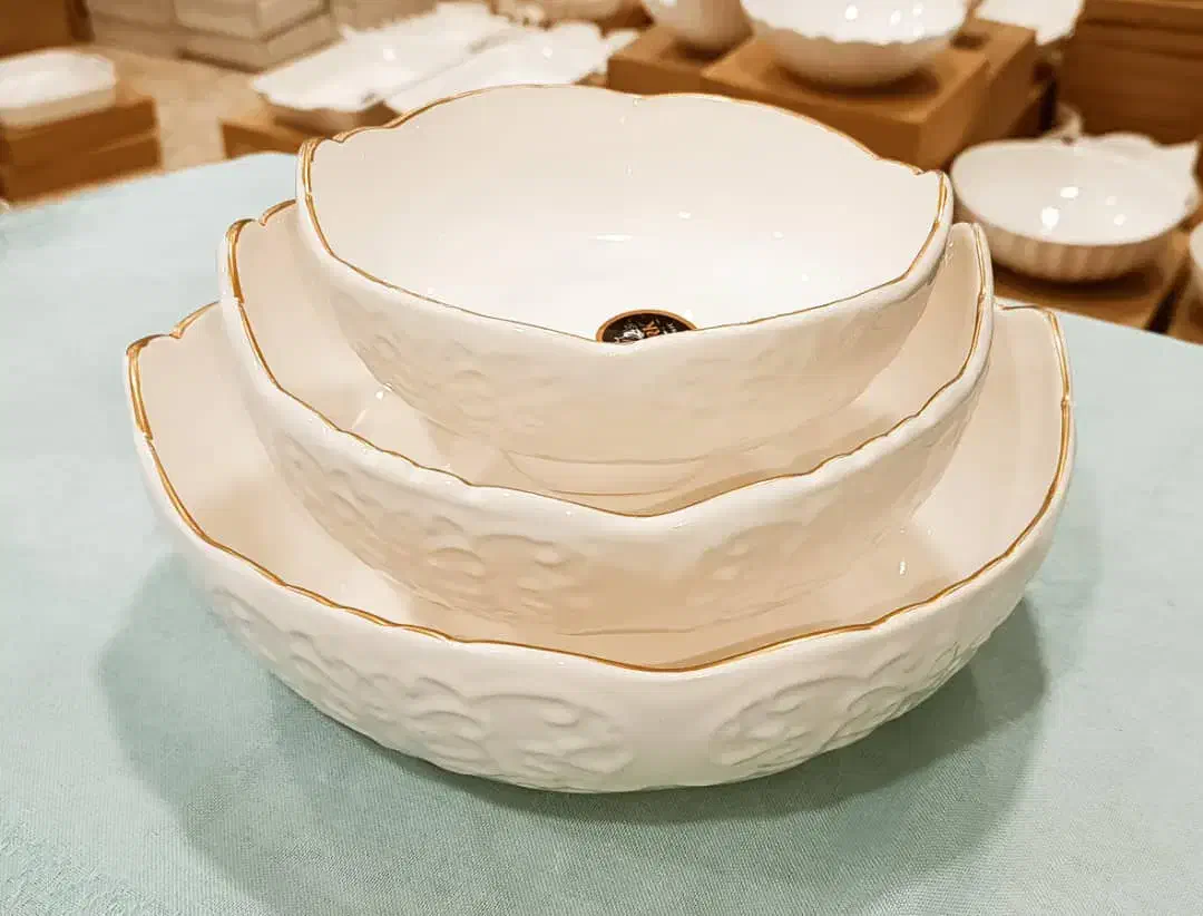 ظرف باکیفیت ورساچه ۳عددی|ظروف سرو و پذیرایی|کازرون, |دیوار