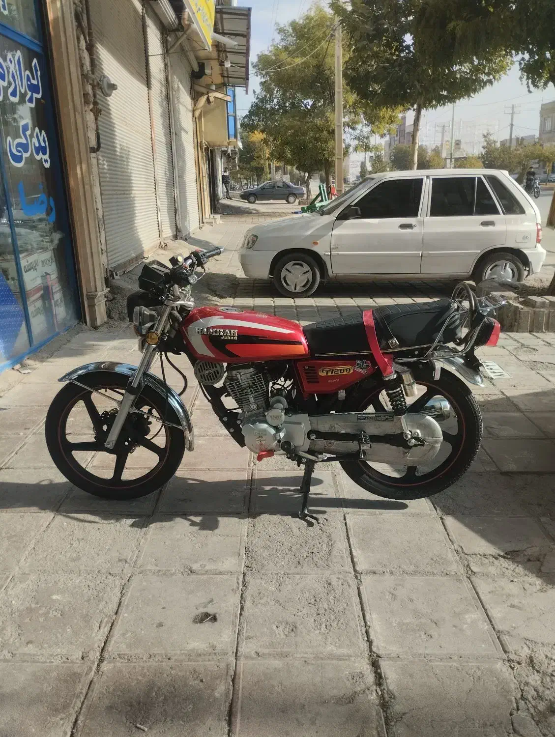 موتور سیکلت همراه 200سی سی|موتورسیکلت|نورآباد, |دیوار