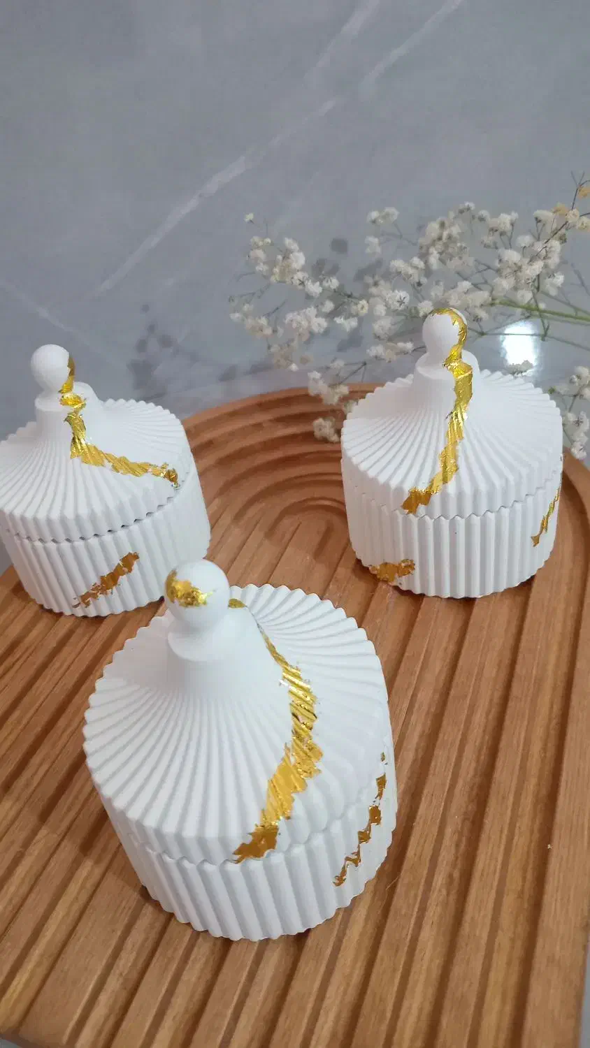 فروش سنگ مصنوعی و شمع با مدلهای متنوع و قیمت مناسب|صنایع دستی و سایر لوازم تزئینی|ساری, |دیوار