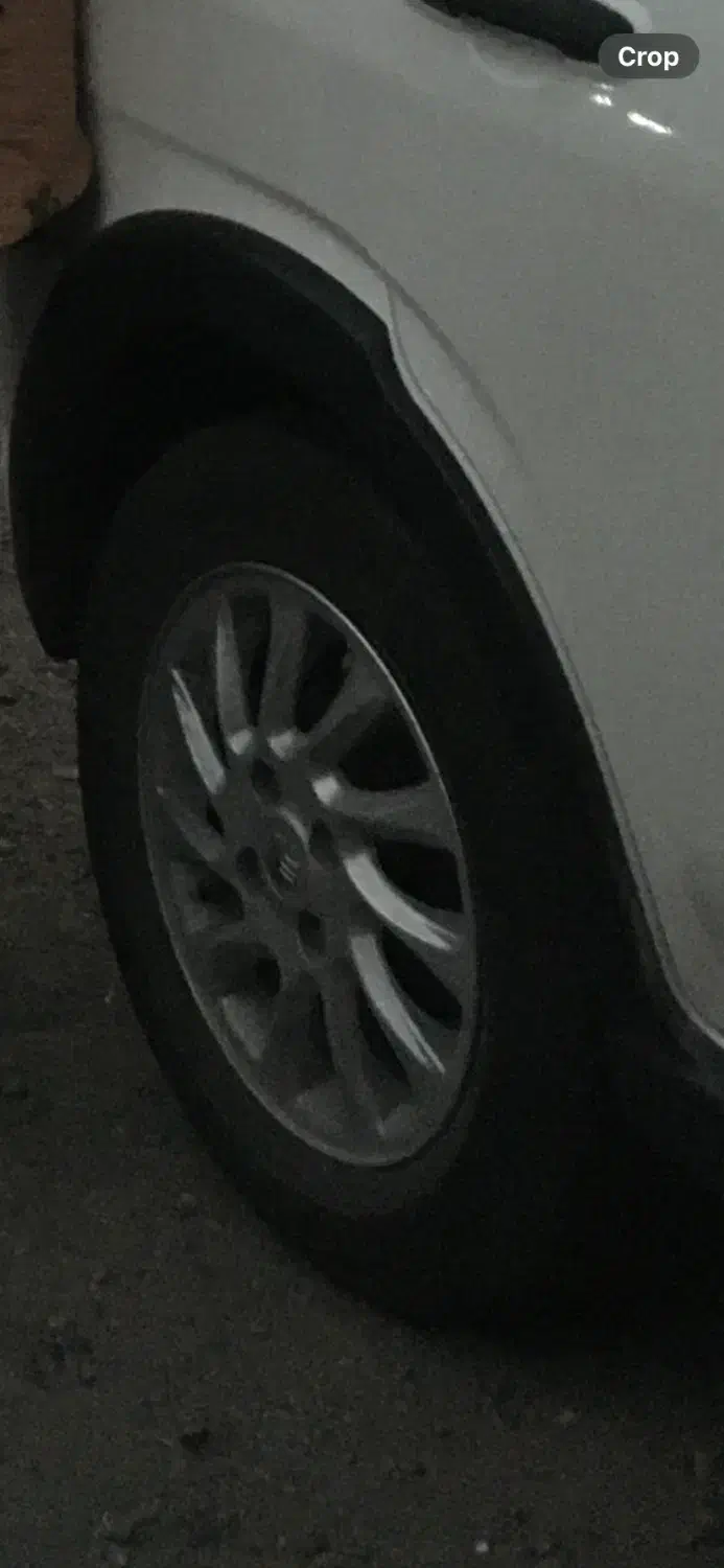 دو عدد لاستیک و رینگ آلومنیومی کوییک اتومات|قطعات یدکی و لوازم جانبی|چهاردانگه (تهران), |دیوار