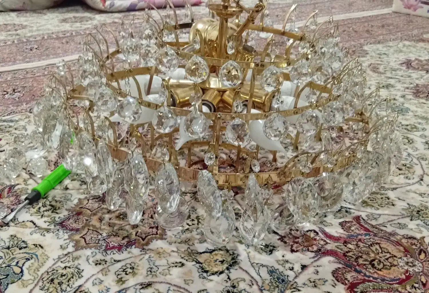 لوستر نو اصلا استفاده نشده|لوستر و چراغ آویز|خرمدشت, |دیوار