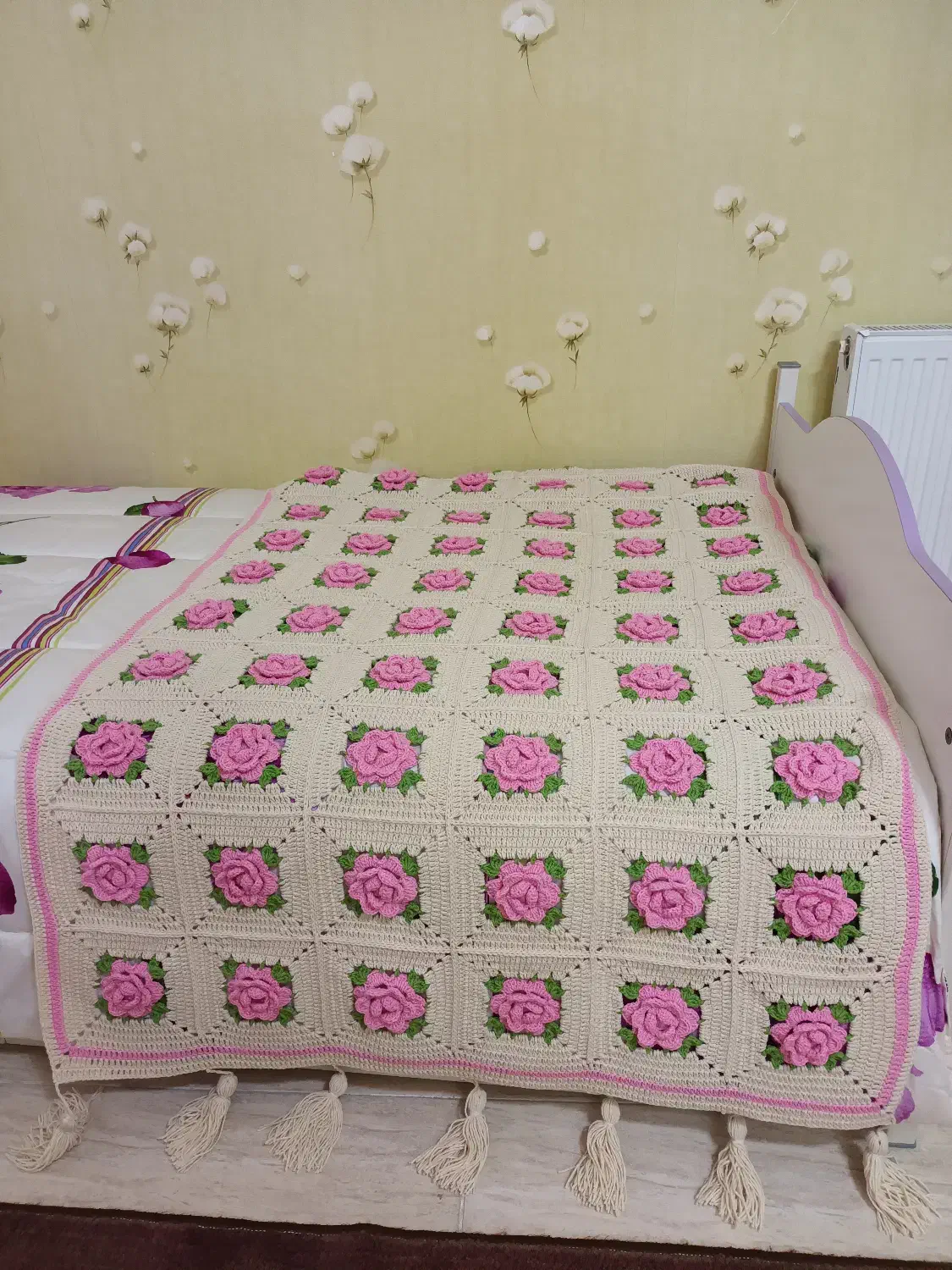 روتختی و رومیزی دستبافت|سرویس روتختی|قزوین, |دیوار