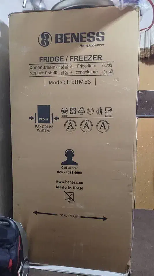 یخچال ساید کاملا نو در کارتون|یخچال و فریزر|مرودشت, ژیان|دیوار