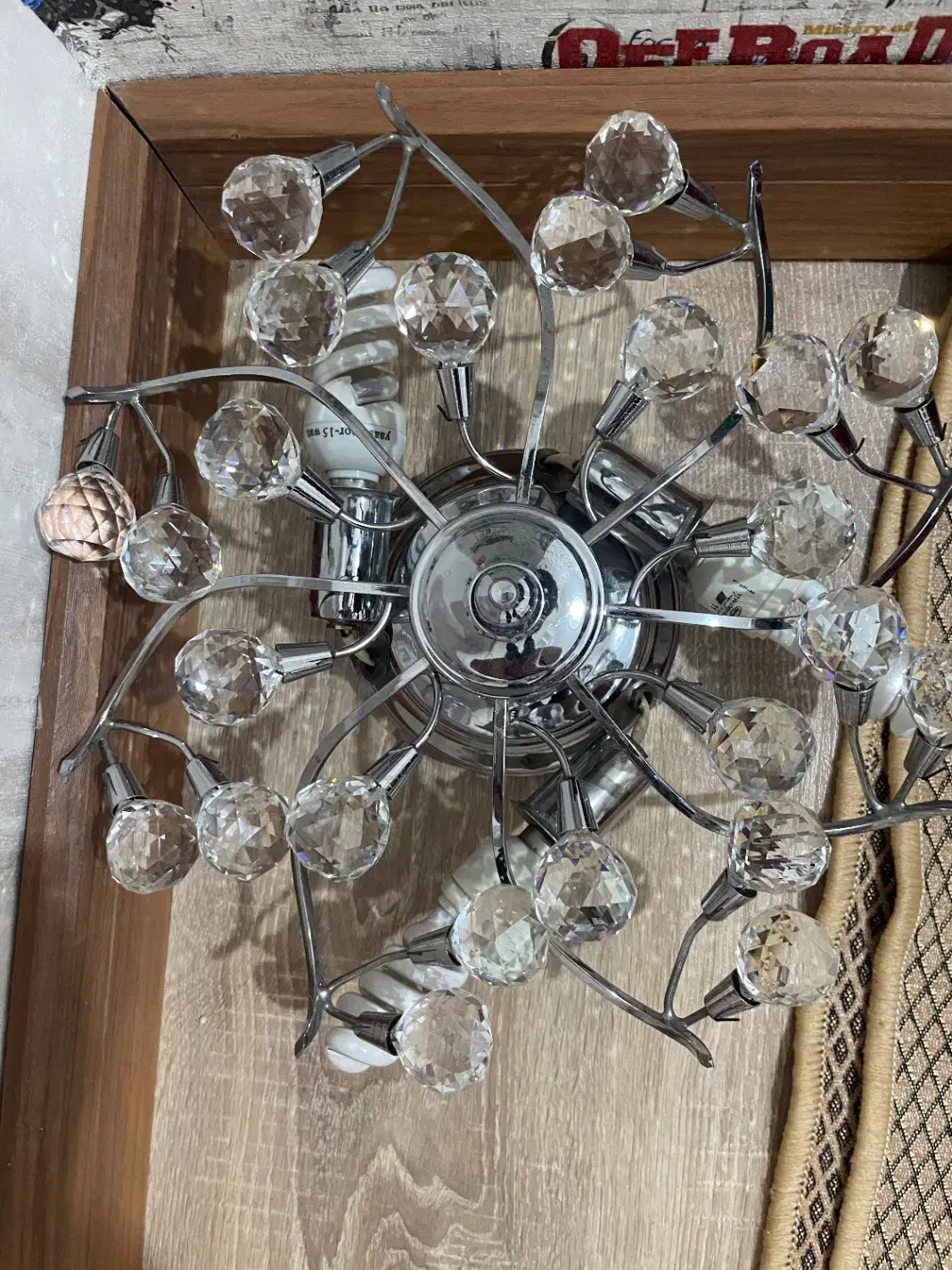 لوسر کریستالی سقفی و دیواری|لوستر و چراغ آویز|تهران, سوهانک|دیوار