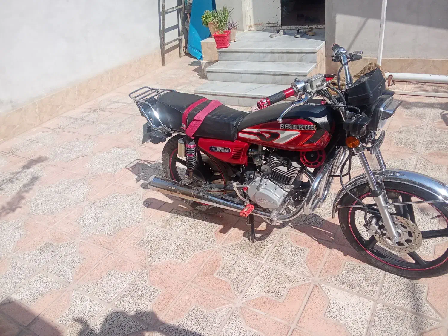 موتور هندا 200 شیرکوه|موتورسیکلت|یزد, |دیوار