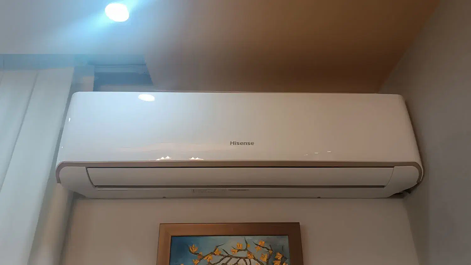 کولر گازی هایسنس 24 هزار سرمایشی و گرمایشی|کولر گازی و فن‌کوئل|مشهد, شاهد (شهرک غرب)|دیوار