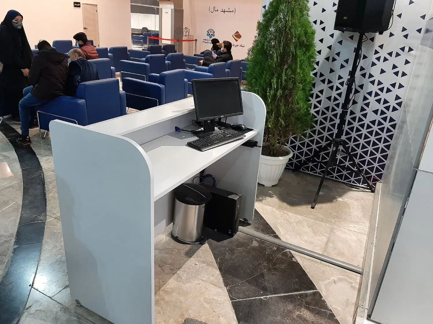 میز کانتر  پیشخوان cnc|مبلمان اداری|مشهد, خواجه ربیع|دیوار