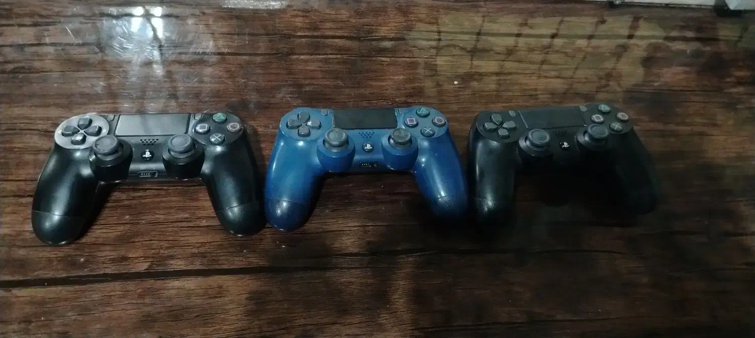 3 عدد دسته پلی استیشن 4 نسخه اسلیم|کنسول، بازی ویدئویی و آنلاین|رضوانشهر, |دیوار