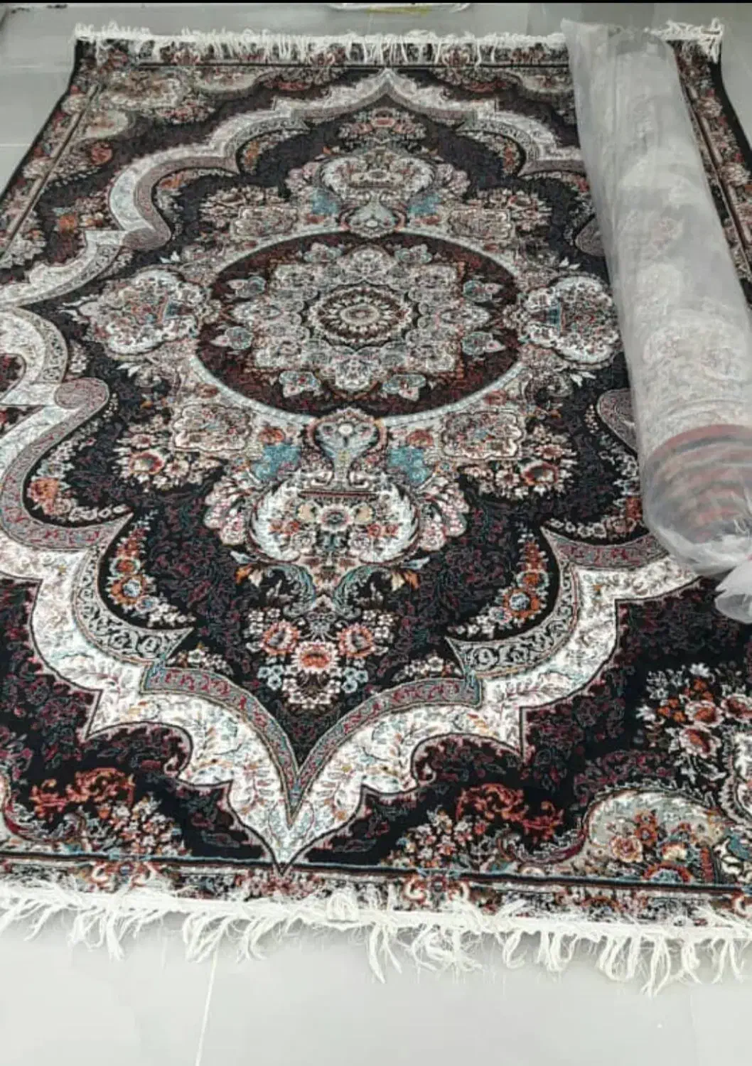 یک جفت فرش ماشینی مشهد-500 شانه|فرش|اسکو, |دیوار