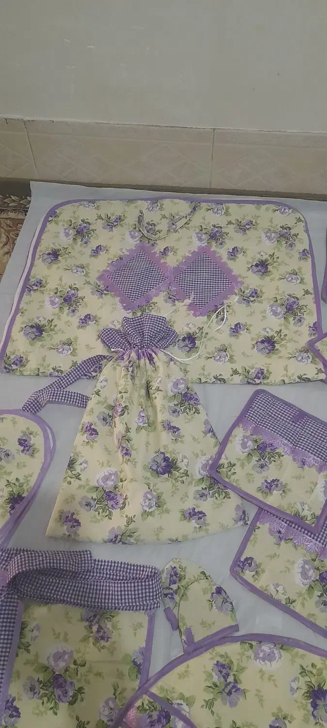 سرویس دم کنی آشپزخانه و...|سفره، حوله، دستمال آشپزخانه|بیرجند, |دیوار