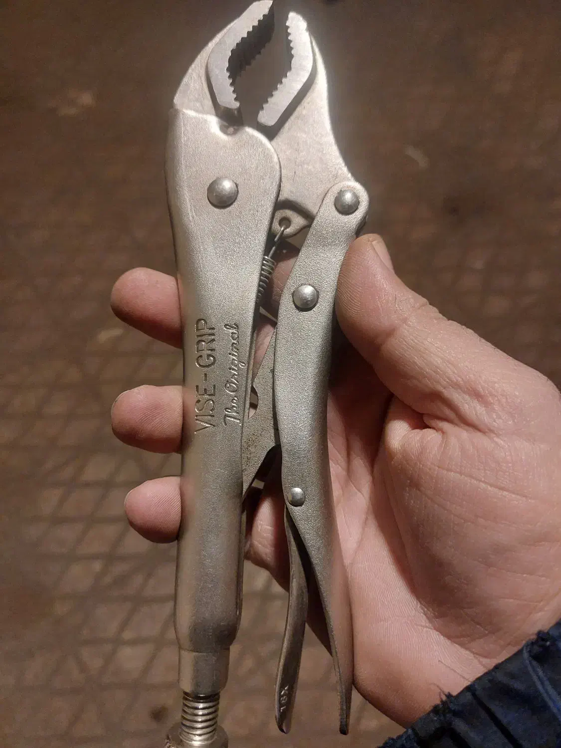 جغجغه مارک هنس المان با انبر قفلی آمریکایی ایروان|ابزارآلات|تهران, حکمت|دیوار