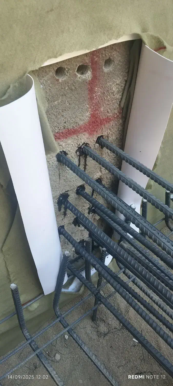 کاشت میلگرد بولت نصب صفحه پلیت تضمینی|خدمات پیشه و مهارت|اسلامشهر, زرافشان|دیوار